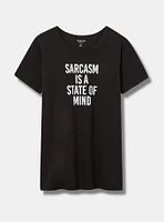 Sarcasm Mind Crew Tee