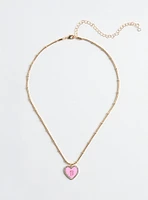 As If Candy Heart Necklace