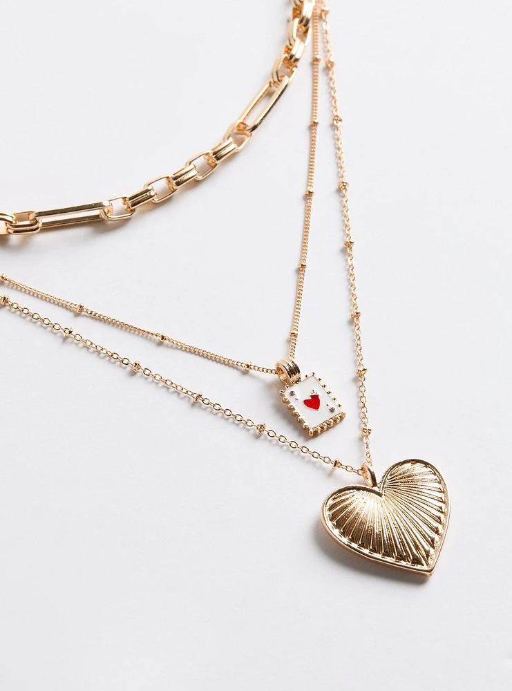 Heart Layered Necklace