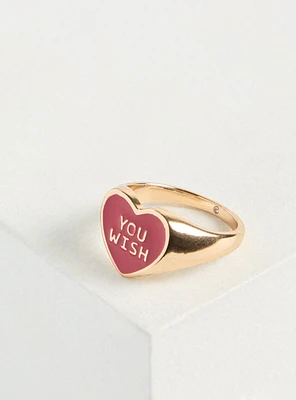 You Wish Statement Ring