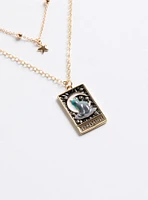 Cat Mom Tarot Layered Necklace