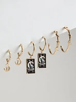 Cat Mom Witchy Earring Set