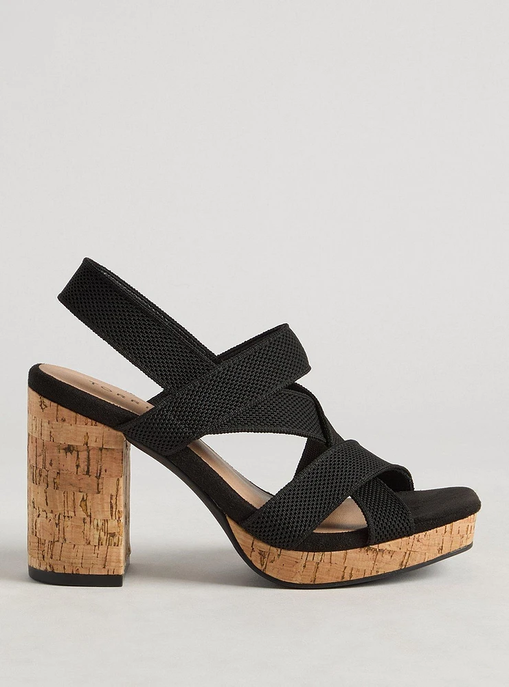 Strappy Platform Heeled Sandal (WW