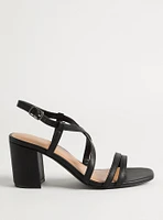 Strappy Block Heel Sandal (WW