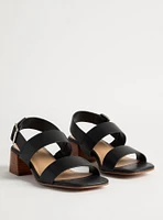 Buckle Strap Block Heel (WW