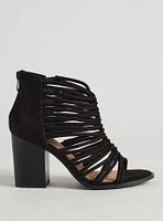 Caged Block Heel Sandal (WW