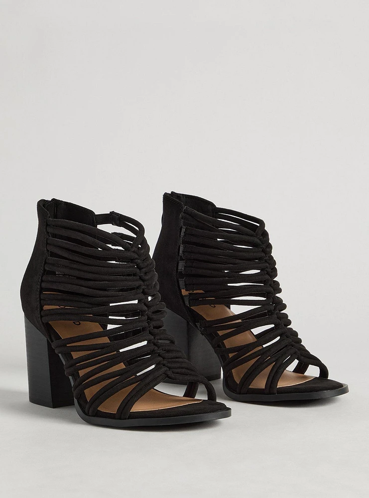 Caged Block Heel Sandal (WW