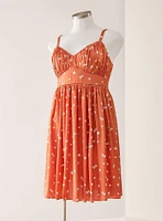 Retro Chic Pleated Swing Dress