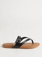 Strappy Buckle Flip Flop (WW