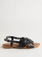 Criss-Cross Strap Sandal (WW