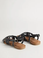 Criss-Cross Strap Sandal (WW