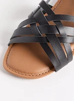 Criss-Cross Strap Sandal (WW