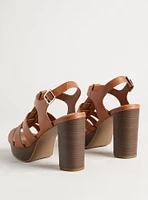 Lug Bottom Heeled Sandal (M