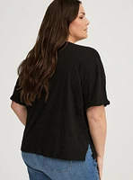V-Neck Heritage Slub Henley