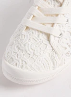 Crochet Ruched Sneaker (WW