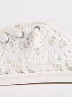 Crochet Ruched Sneaker (WW