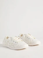 Crochet Ruched Sneaker (WW