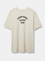 Your Body Oversized Tunic Tee