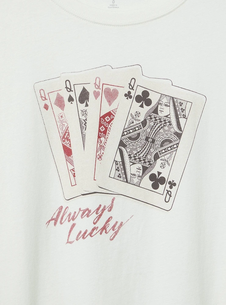 Lucky Queen Classic Fit Tee