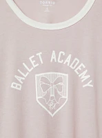 Ballet Academy Ringer Tee