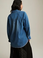 Festi Denim Button-Up Shirt