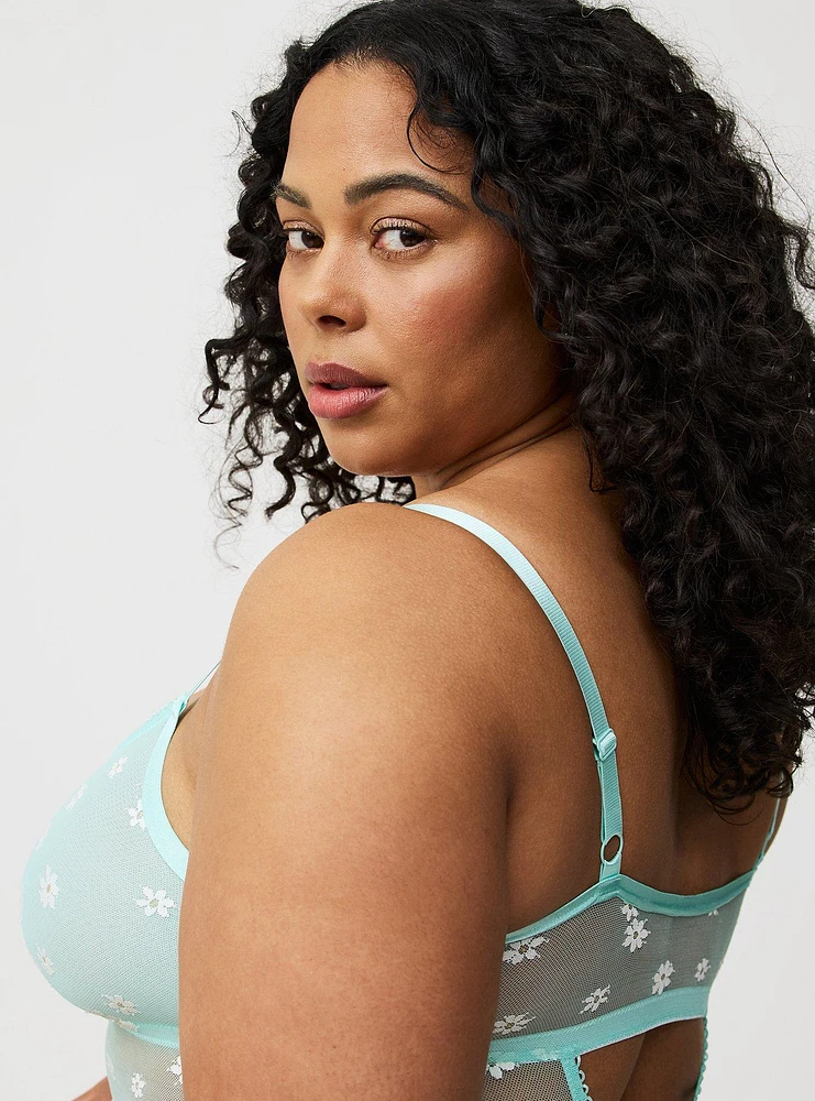 Daisy Lace Wire-Free Bodysuit