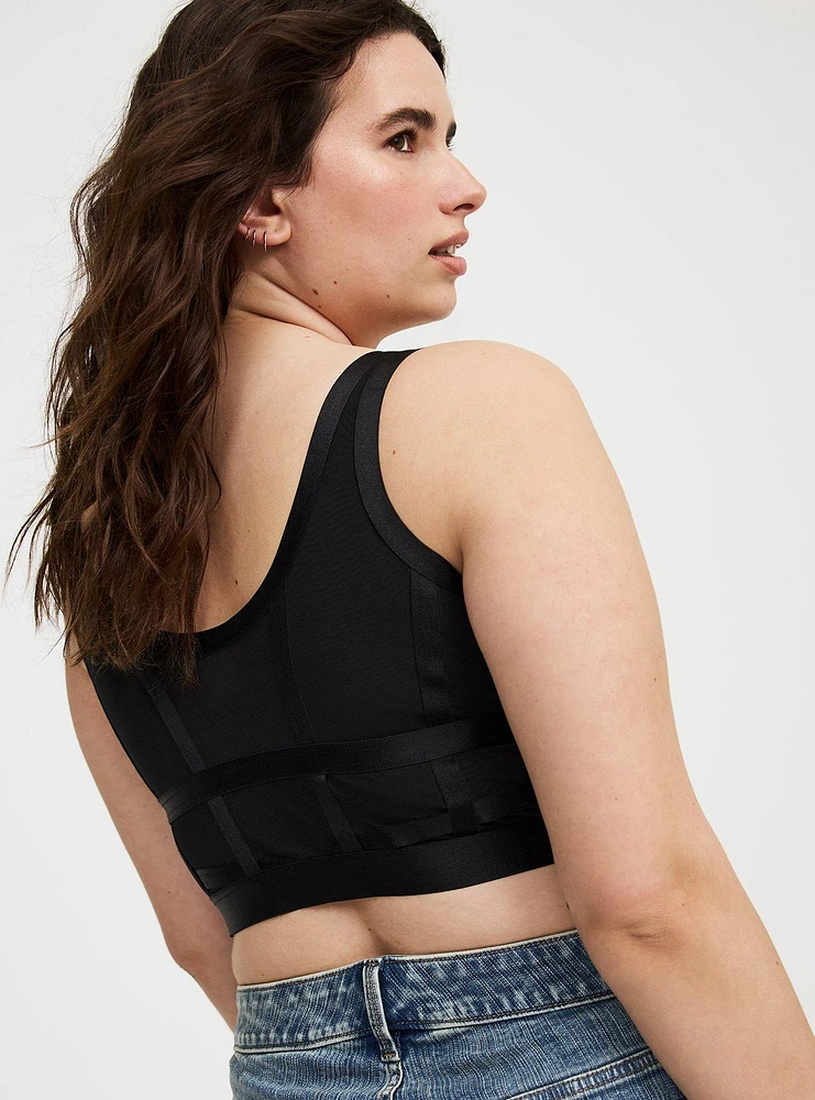 Mesh Regency Punk Bustier