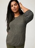 Cropped Crew Sweatshirt