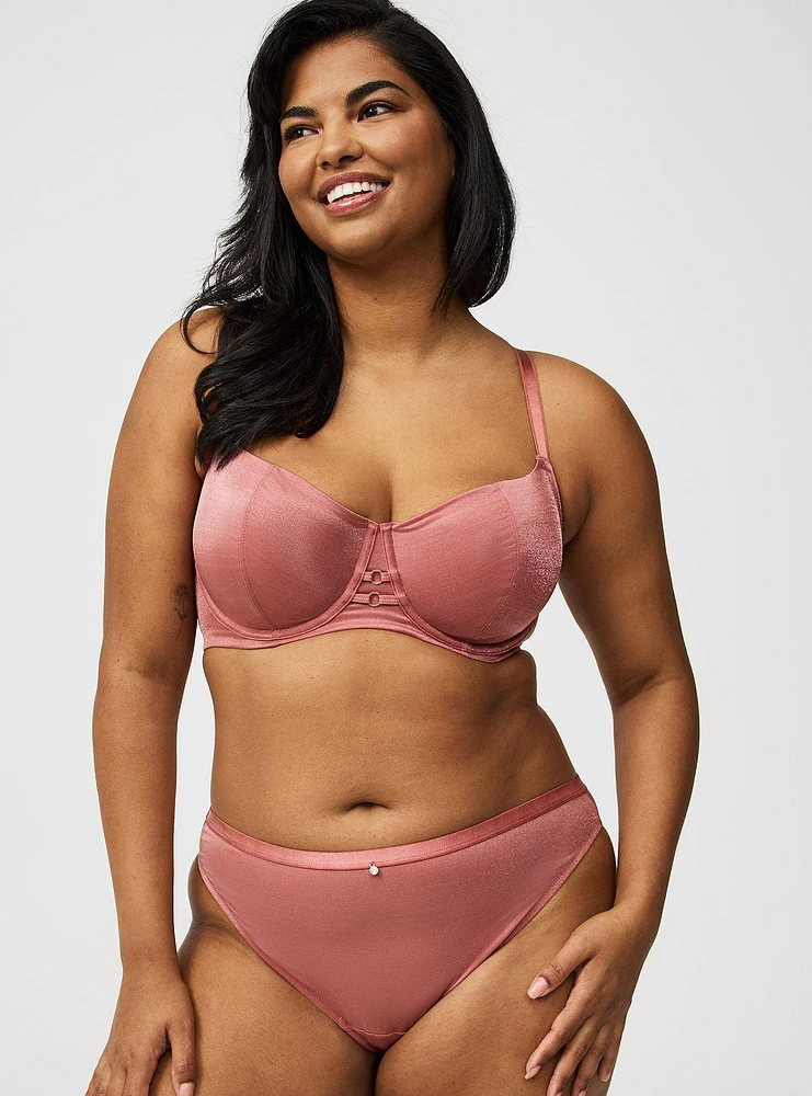 Unlined Balconette Bra