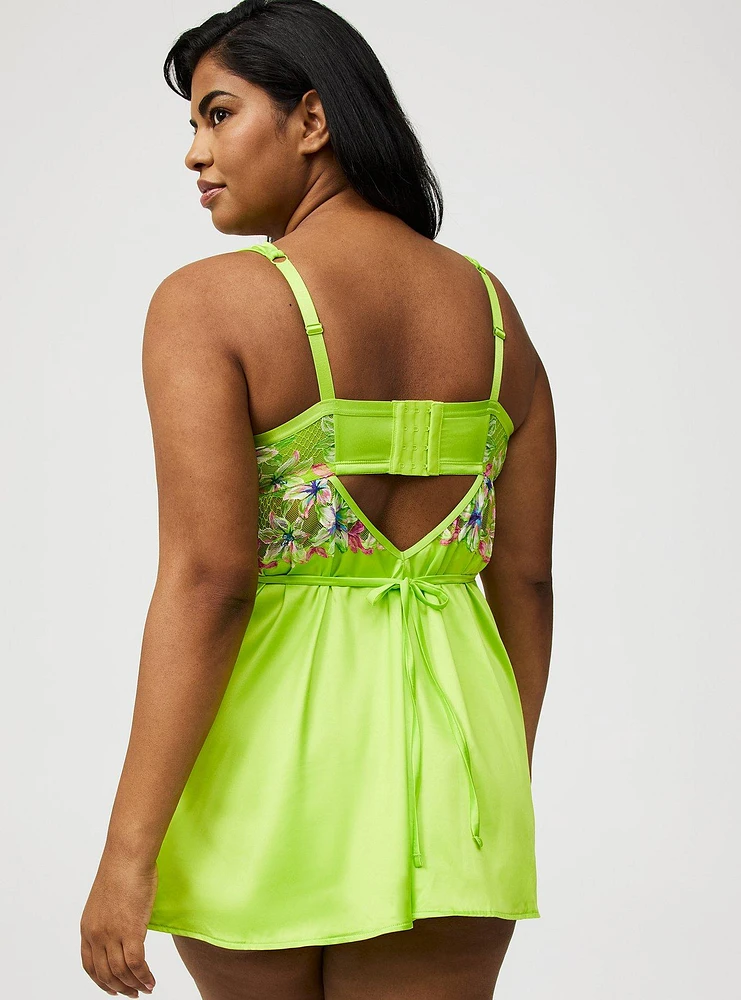 Lily Lace Underwire Slip Dress