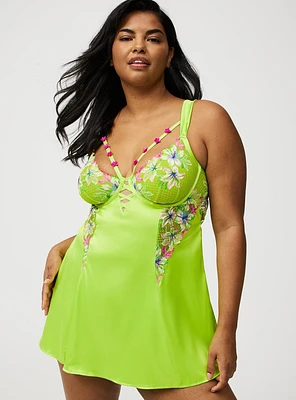Lily Lace Underwire Slip Dress