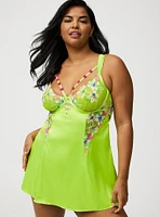 Lily Lace Underwire Slip Dress