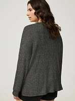 Oversized V-Neck Top