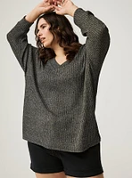 Oversized V-Neck Sweater