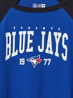 Toronto Blue Jays Fitted Cotton Varsity Tee