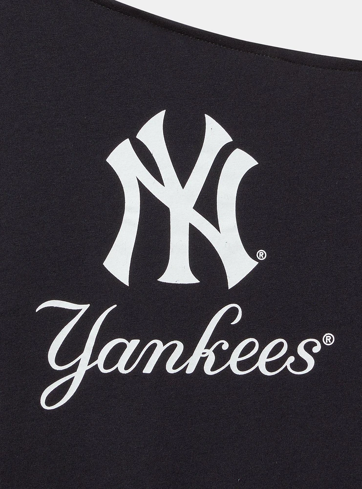 New York Yankees Cotton Off-Shoulder Tee