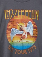 Led Zeppelin Oversized Fit Crew Cotton Tee