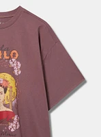 Frida Kahlo Oversize Tunic Tee