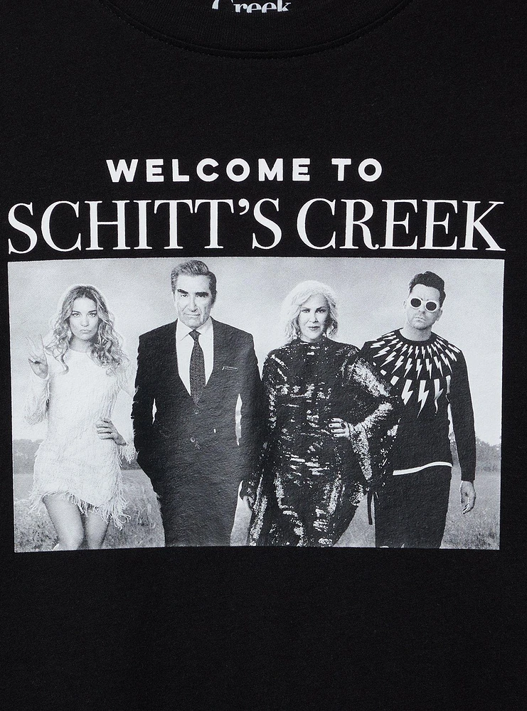 Schitt's Creek Oversized Cotton Crew Tunic Tee