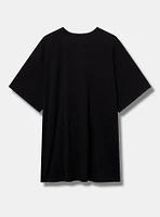 Schitt's Creek Oversized Cotton Crew Tunic Tee