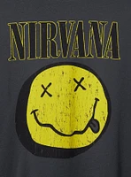 Nirvana Relaxed Fit Crew Cotton Tee