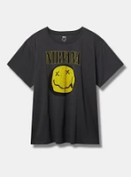 Nirvana Relaxed Fit Crew Cotton Tee