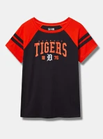 Detroit Tigers Fitted Cotton Varsity Tee