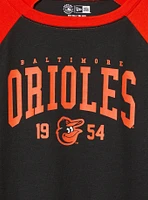 Baltimore Orioles Fitted Cotton Varsity Tee