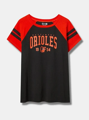 Baltimore Orioles Fitted Cotton Varsity Tee