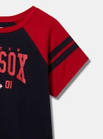 Boston Red Sox Fitted Cotton Varsity Tee