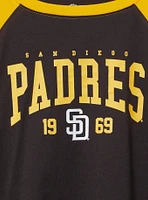 San Diego Padres Fitted Cotton Varsity Tee