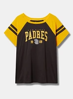 San Diego Padres Fitted Cotton Varsity Tee