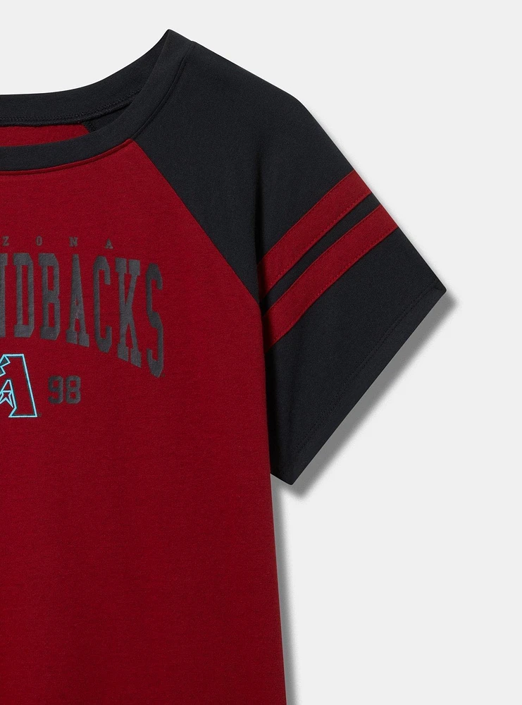 Arizona Diamondbacks Fitted Cotton Varsity Tee