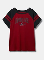 Arizona Diamondbacks Fitted Cotton Varsity Tee